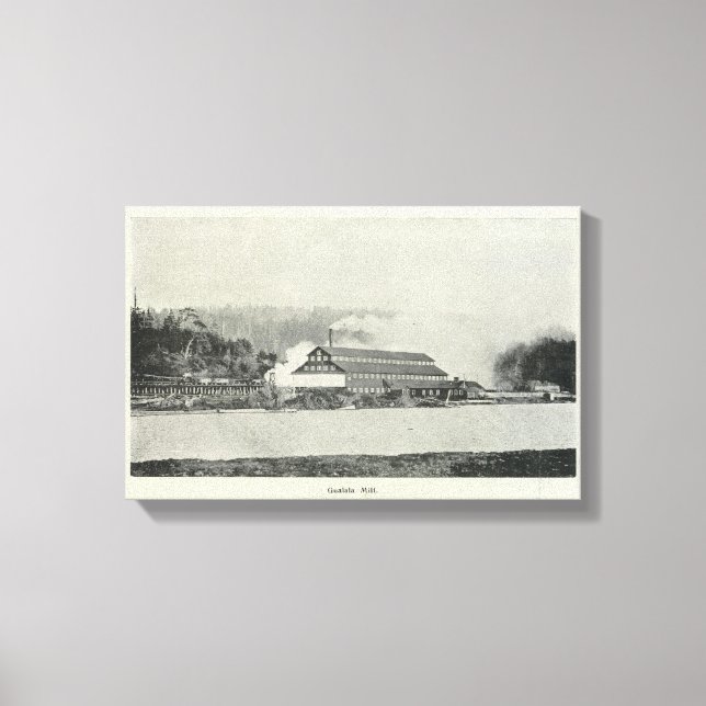 Gualala Mill, Kalifornien Canvastryck (Framsida)