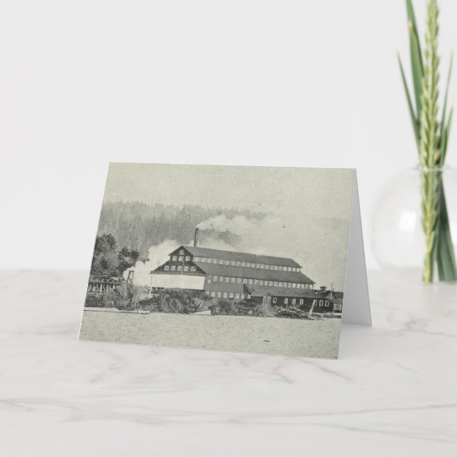 Gualala Mill, Kalifornien Kort (Framsida)