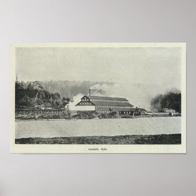 Gualala Mill, Kalifornien Poster (Framsidan)