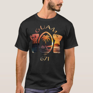 Guam 671 Latte Stones T Shirt