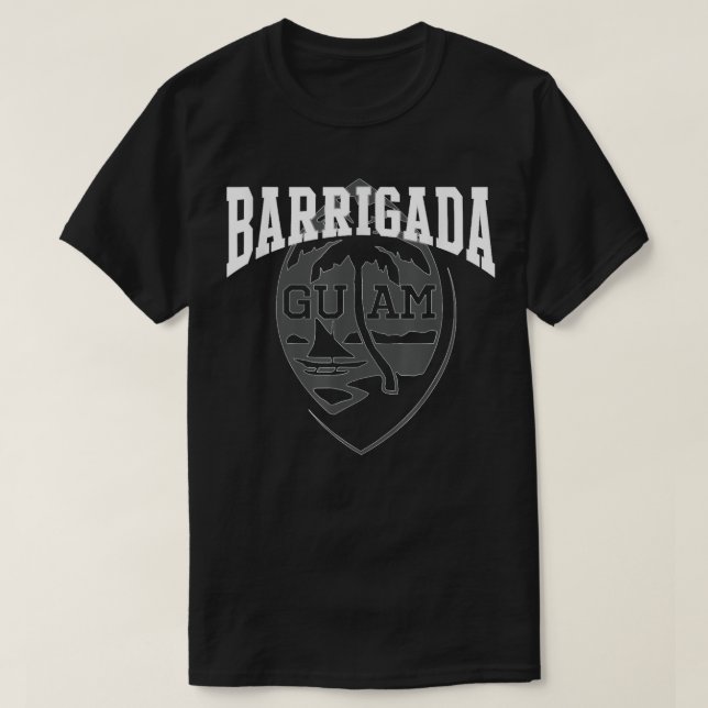 Guam Barrigada Guam Seal Chamorro Gifts Guamanian T Shirt (Design framsida)