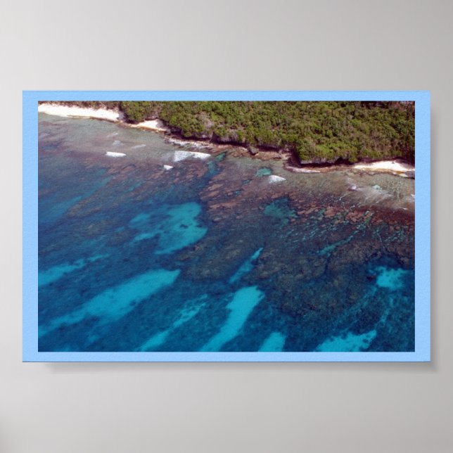 Guam Beach Poster (Framsidan)
