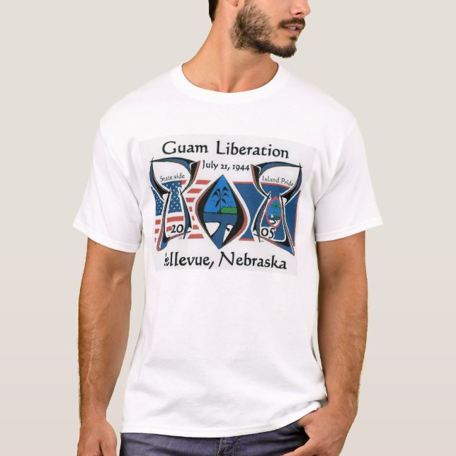 Guam befrielse t-shirt (Framsida)