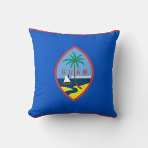 Guam Flagga American MoJo Pillow Kudde