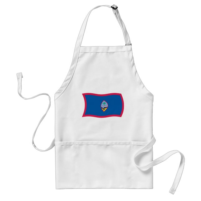 Guam Flagga Apron Förkläde (Framsidan)