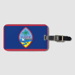 Guam Flagga Bagagebricka