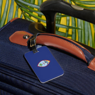 Guam flagga bagagebricka