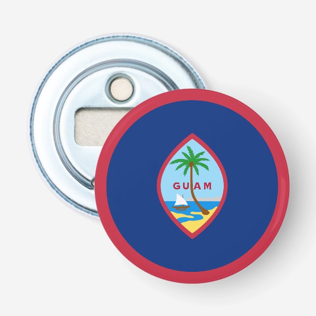 Guam Flagga Flasköppnare (Framsidan)
