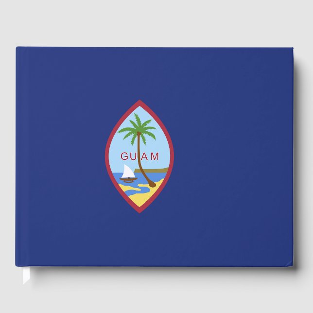 Guam flagga gästböcker (Framsida)