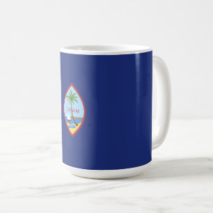 Guam flagga kaffemugg