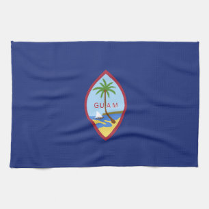 Guam flagga kökshandduk