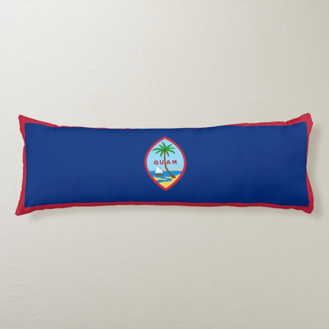 Guam Flagga Kroppskudde (Framsidan)