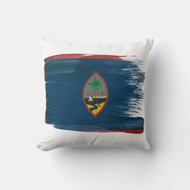 Guam flagga kudde (Framsida)