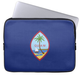 Guam flagga laptop fodral