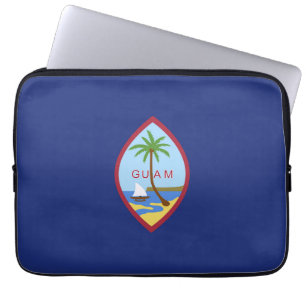 Guam flagga laptop fodral