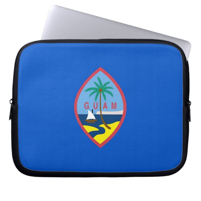 Guam Flagga Laptop sleeve (Framsidan)
