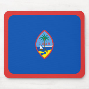 Guam Flagga Mousepad Musmatta