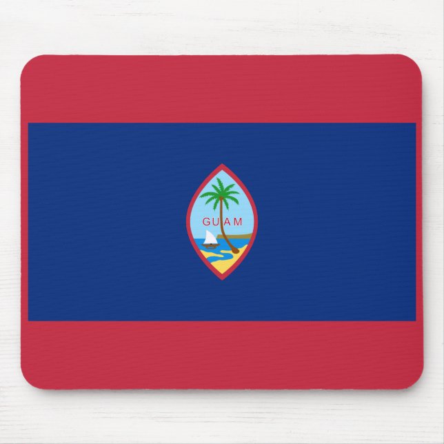 Guam Flagga Musmatta (Framsidan)