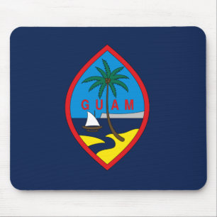 Guam flagga musmatta