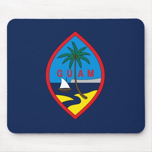 Guam Flagga Musmatta (Framsidan)