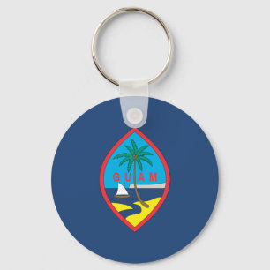 GUAM FLAGGA NYCKELRING