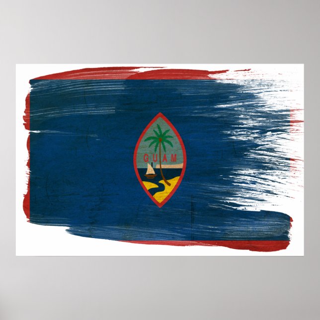 Guam Flagga Poster (Framsidan)