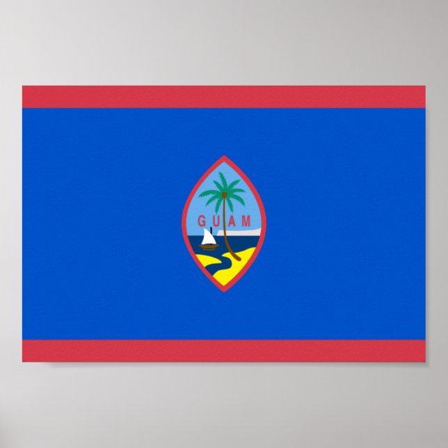 Guam Flagga Poster (Framsidan)