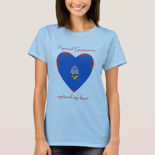 Guam Flagga Sötnos T-Shirt