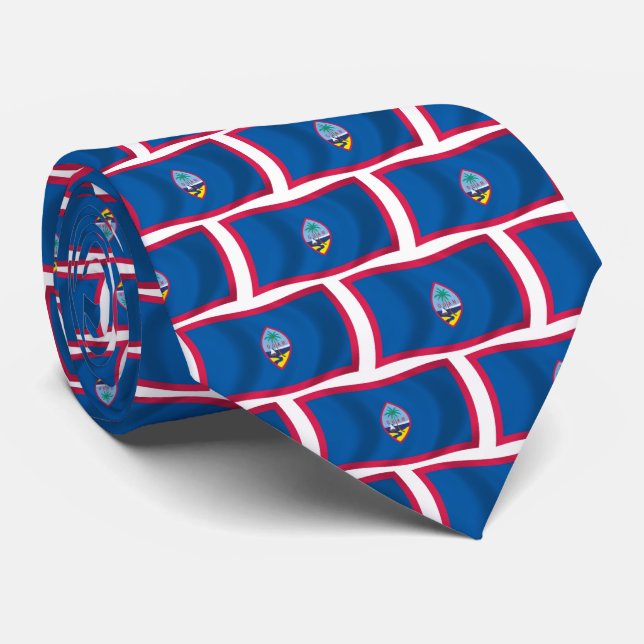 Guam Flagga Tie Slips (Rullad)