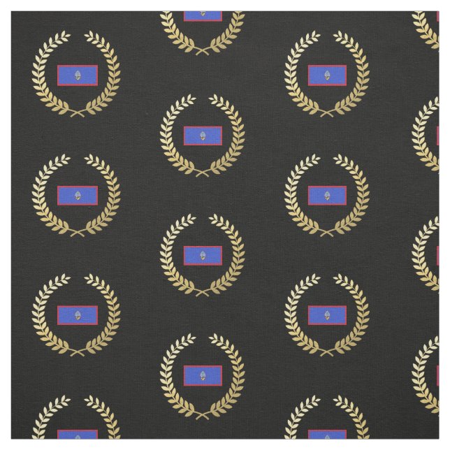Guam flagga tyg (Provkarta)