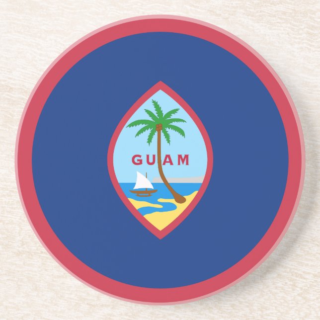 Guam Flagga Underlägg (Framsidan)