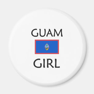GUAM FLICKA MAGNET
