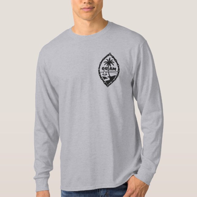 Guam-Försegla---Bambu---Redigerat Tee Shirt (Framsida)