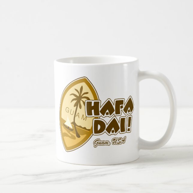 Guam Hafa Dai Kaffemugg (Höger)