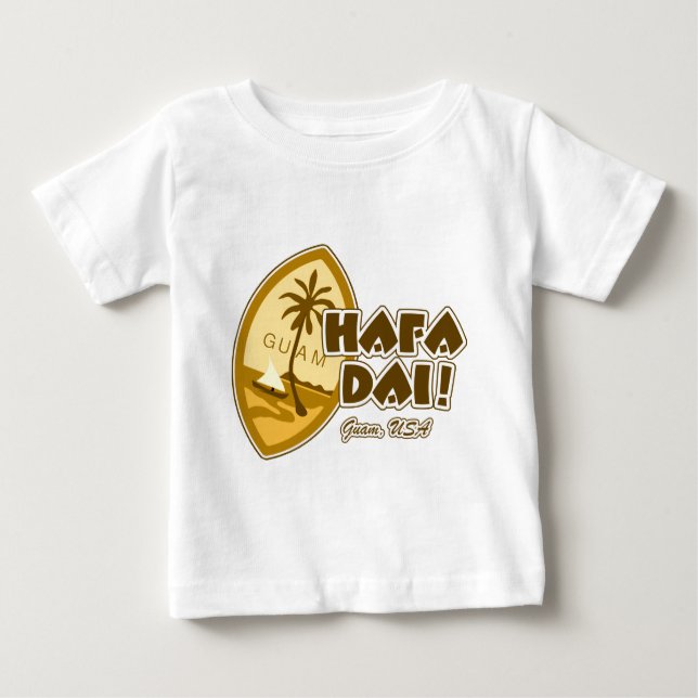 Guam Hafa Dai T-shirt (Framsida)