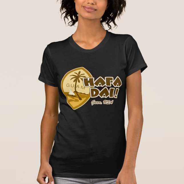 Guam Hafa Dai Tee (Framsida)