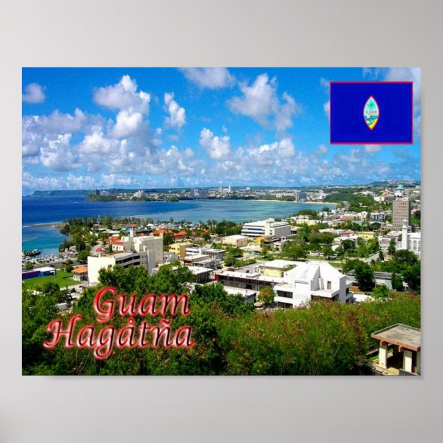 Guam - Hagåtña - Poster (Framsidan)