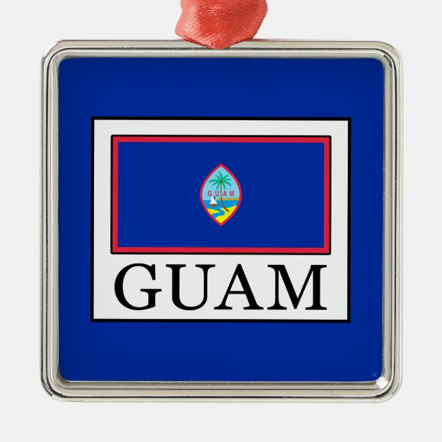 Guam Julgransprydnad Metall (Framsidan)