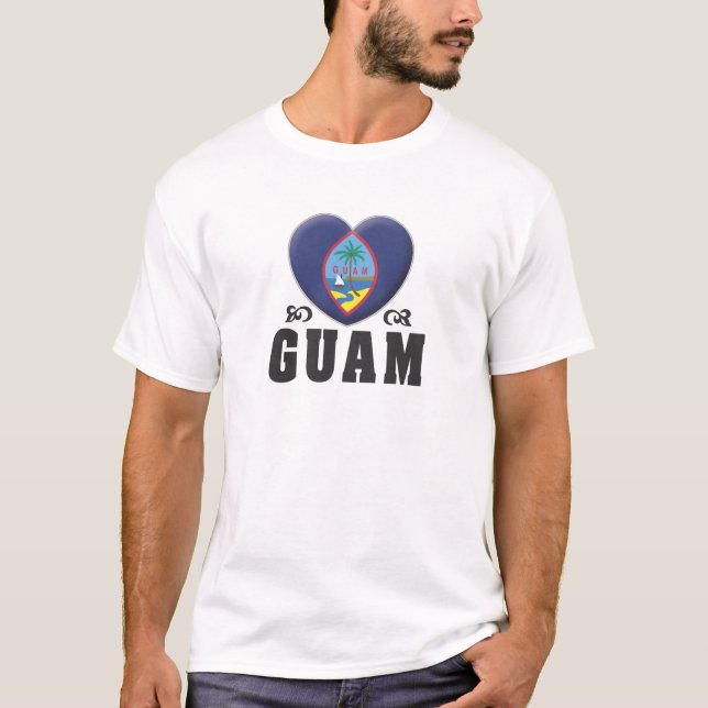 Guam kärlek C Tee Shirt (Framsida)