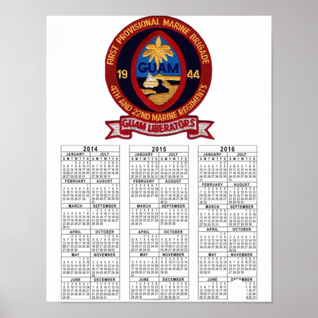 GUAM LIBERATORS POSTER (Framsidan)