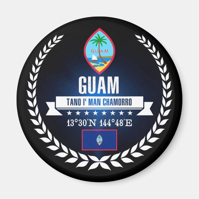 Guam Magnet (Framsidan)