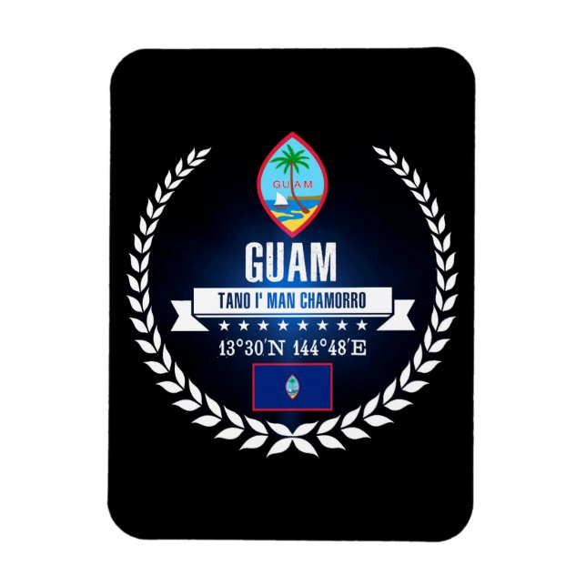 Guam Magnet (Vertikal)