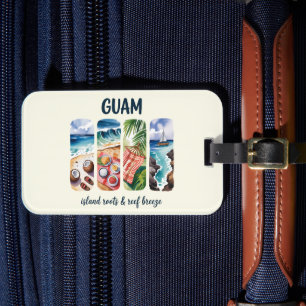 Guam - Örötter och Reef Breeze Bagagebricka
