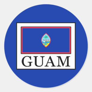 Guam Runt Klistermärke