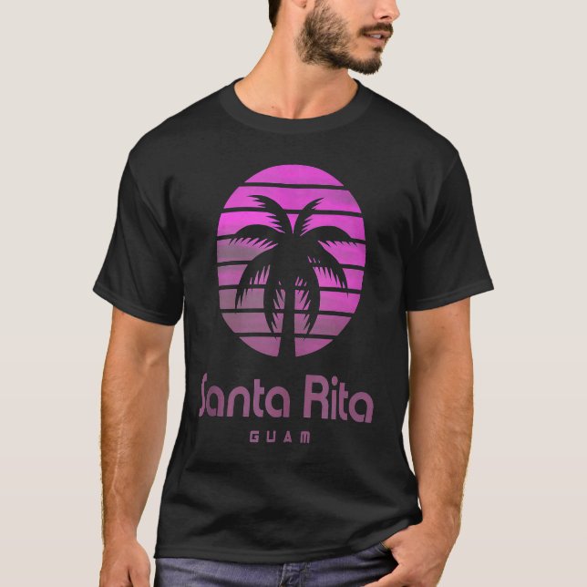 Guam Santa Rita T Shirt (Framsida)