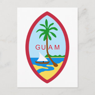 Guam Seal GU Vykort