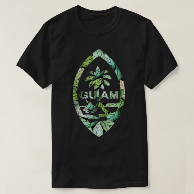 Guam Seal Jungle Stil Tee Shirt139.png (Design framsida)