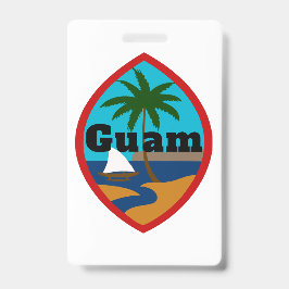 Guam Seal Luggage Tag