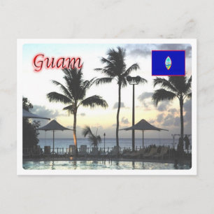 Guam - Solnedgång - Vykort