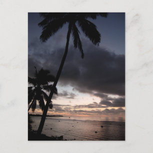 Guam solnedgång vykort